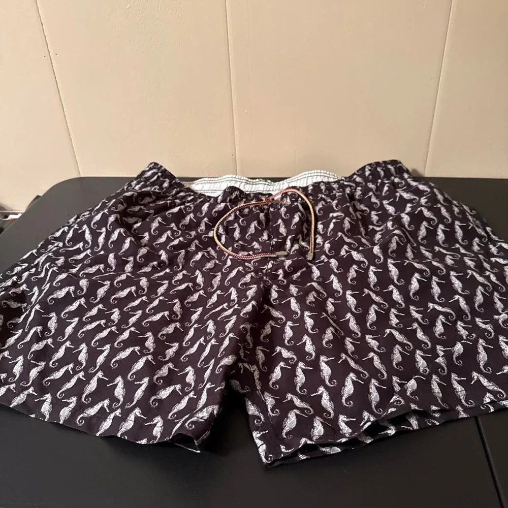 Bugatachi Men's swim Trunk Seahorse Design xxl